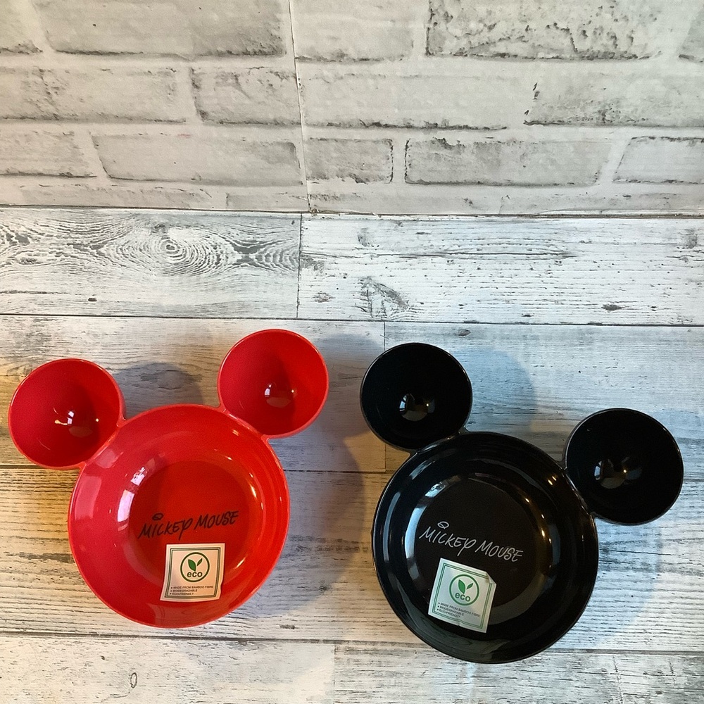 Disney Set of 2 Mickey Mouse Bowls.